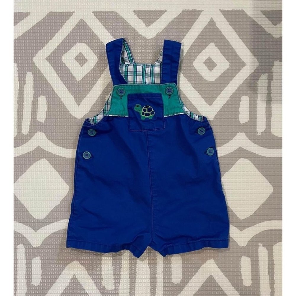 3-6M Kitestrings By Hartstrings Baby Turtle Romper